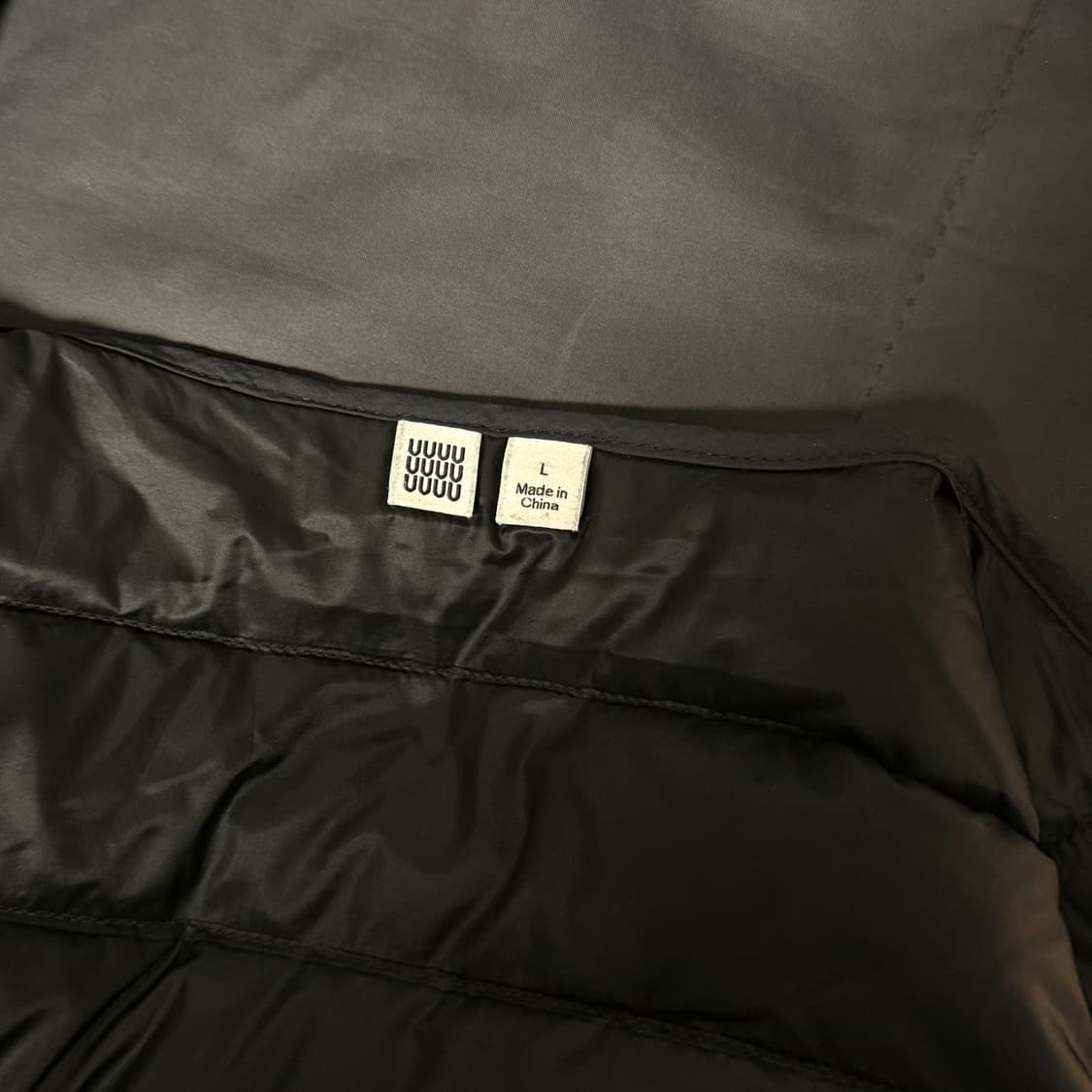 르메르 X 유니클로 16FW 봉태규 경량 패딩 라이너 블랙 L 상품이미지4