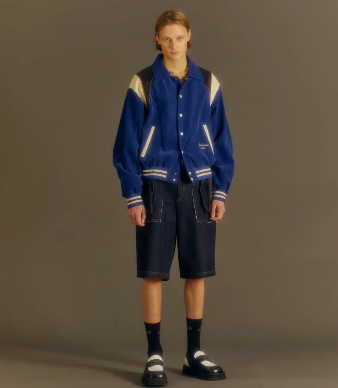 앤더슨벨 코듀로이 바시티 자켓 상품이미지3