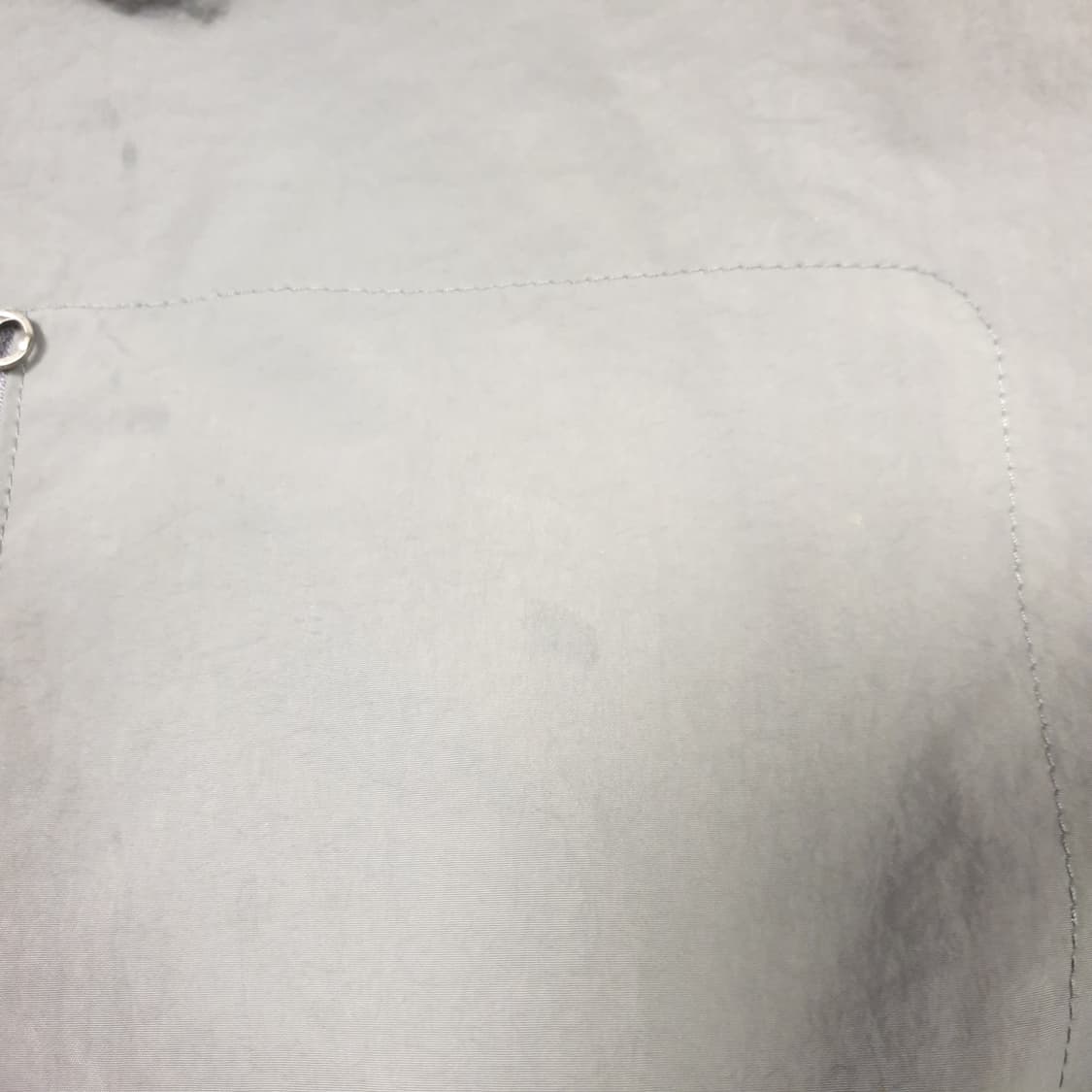 AJOBYAJO Layered Nylon Hoodie [CHARCOAL] 상품이미지7