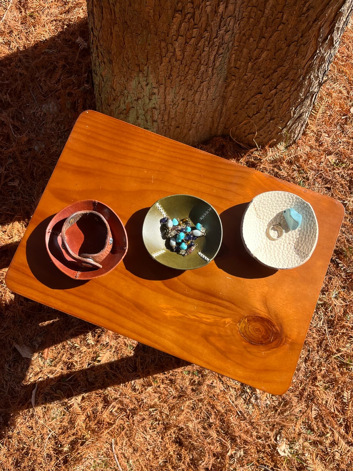 Leather plates (circle type) 상품이미지2