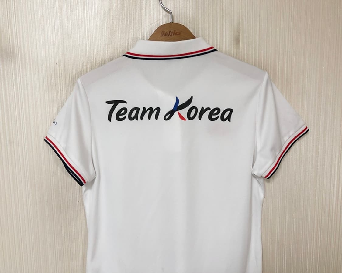 노스페이스국대 팀코리아 2015 광주유니버시아드 국대폴로티셔츠 XL95 상품이미지9