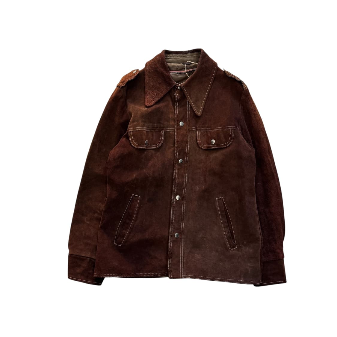 [100] 70's R.Sherman 스웨이드 레더 자켓 상품이미지1