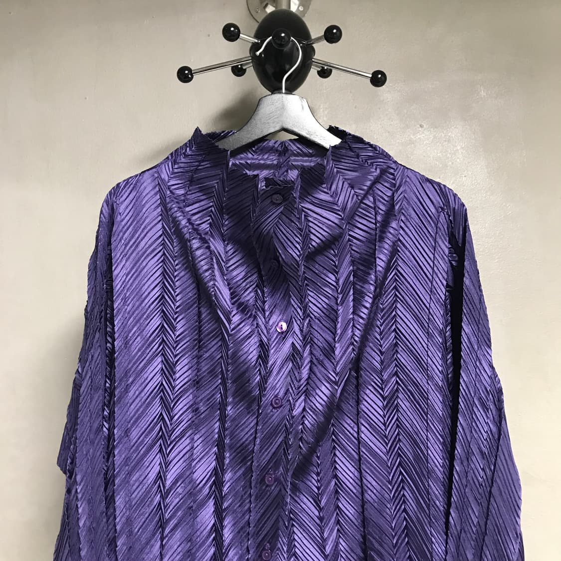 이세이 미야케 플리츠 플리즈 자켓 퍼플 -(W) 상품이미지2