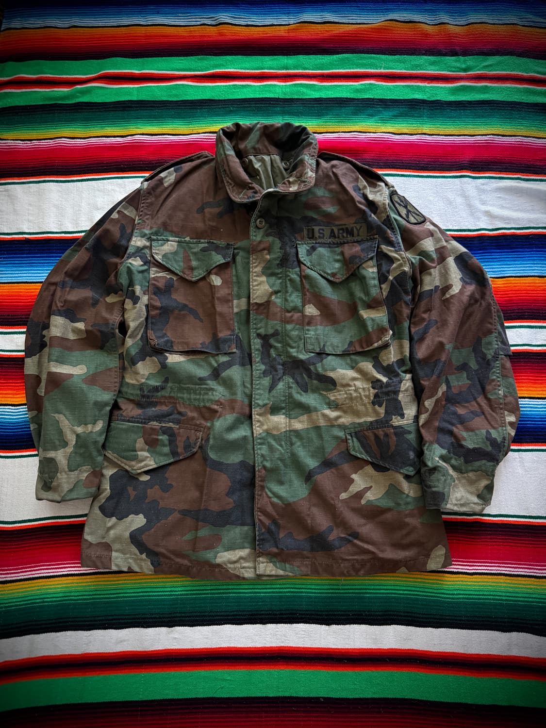 80s US Army M65 우드랜드 필드자켓 상품이미지1