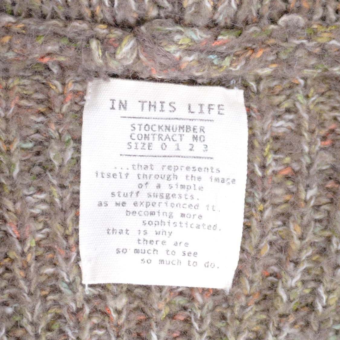 도토리 멜란지 후드 니트 가디건 상품이미지7