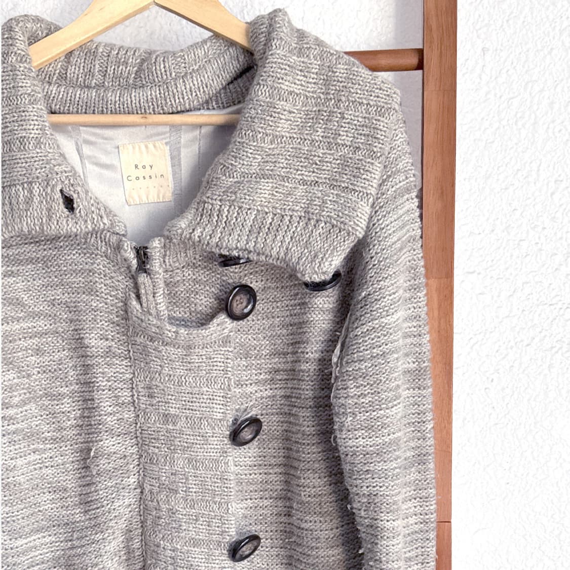 회색 숲속 다락방 가디건 상품이미지2