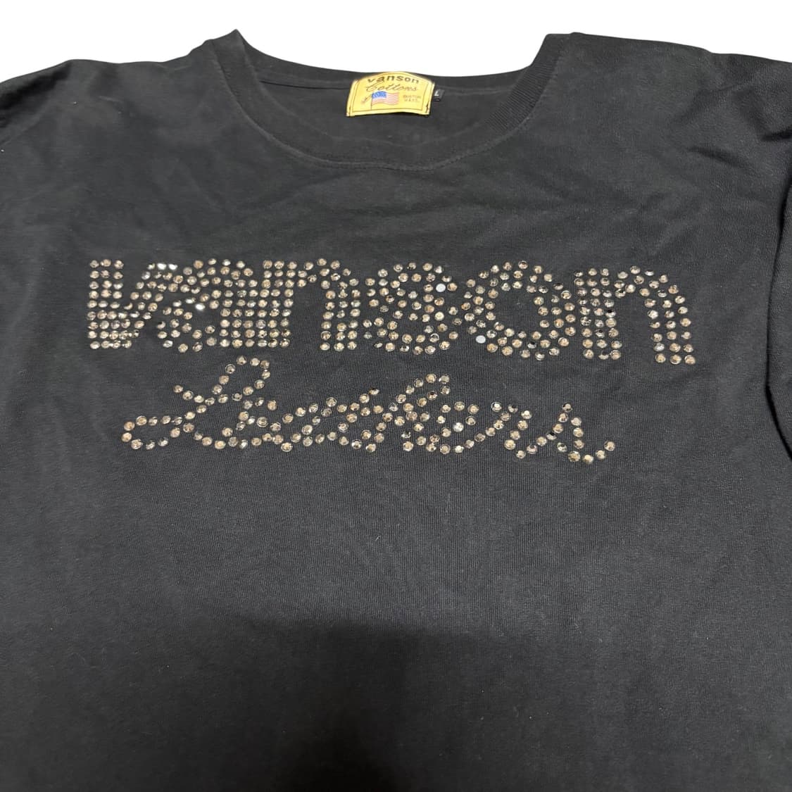 vanson 밴슨 큐빅 로고 원스타 롱슬리브 티셔츠 L 상품이미지6