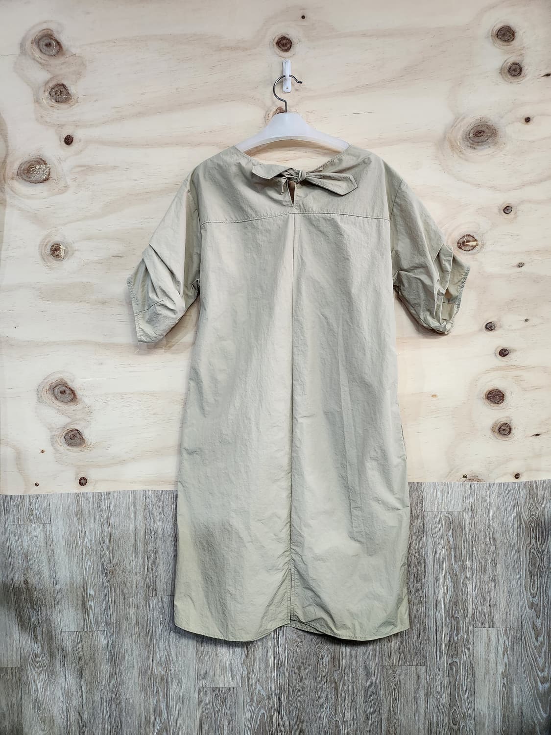 588) 마리끌레르 반팔 롱 원피스 상품이미지2