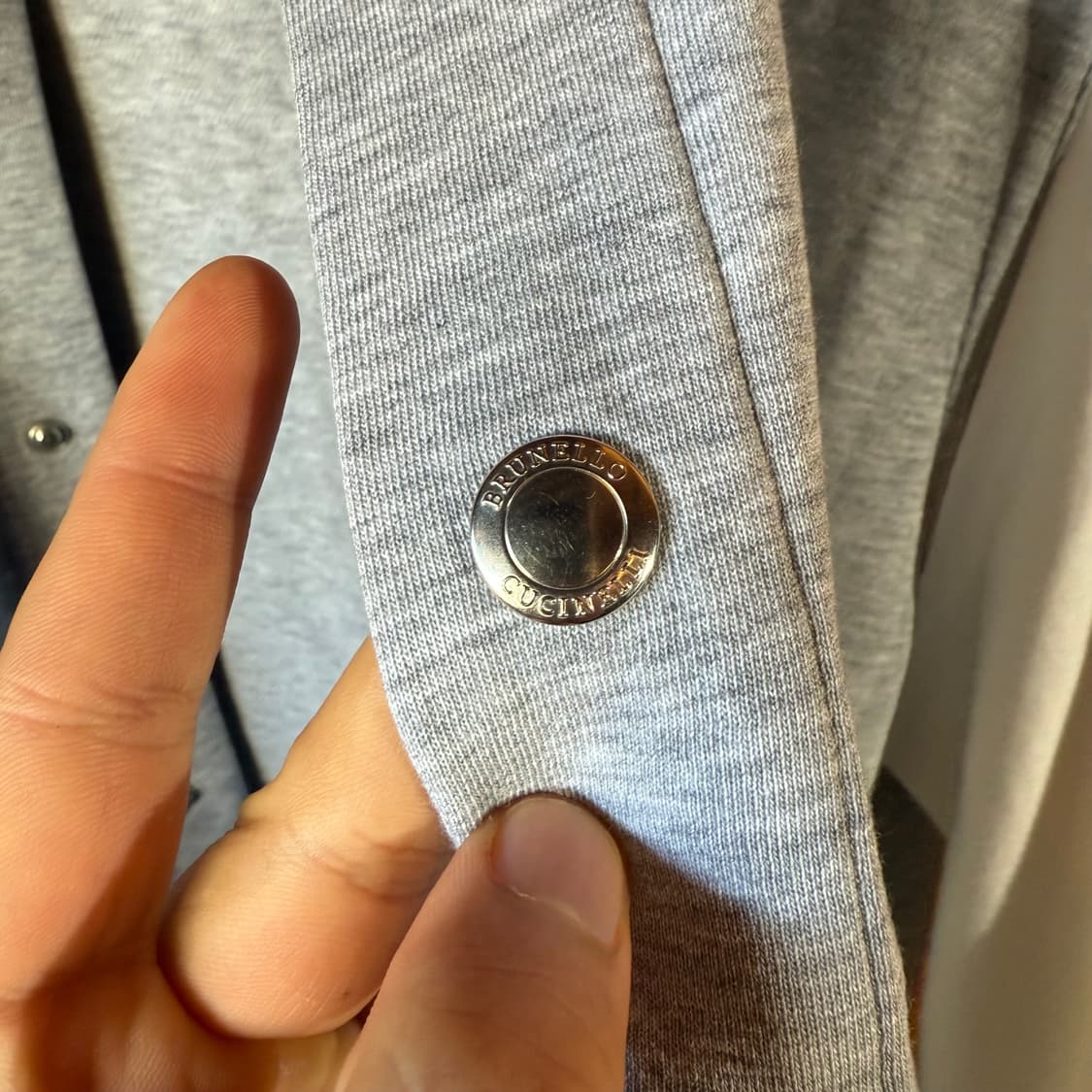 브루넬로 쿠치넬리 23 S/S 로고 바시티 봄버 자켓 상품이미지7