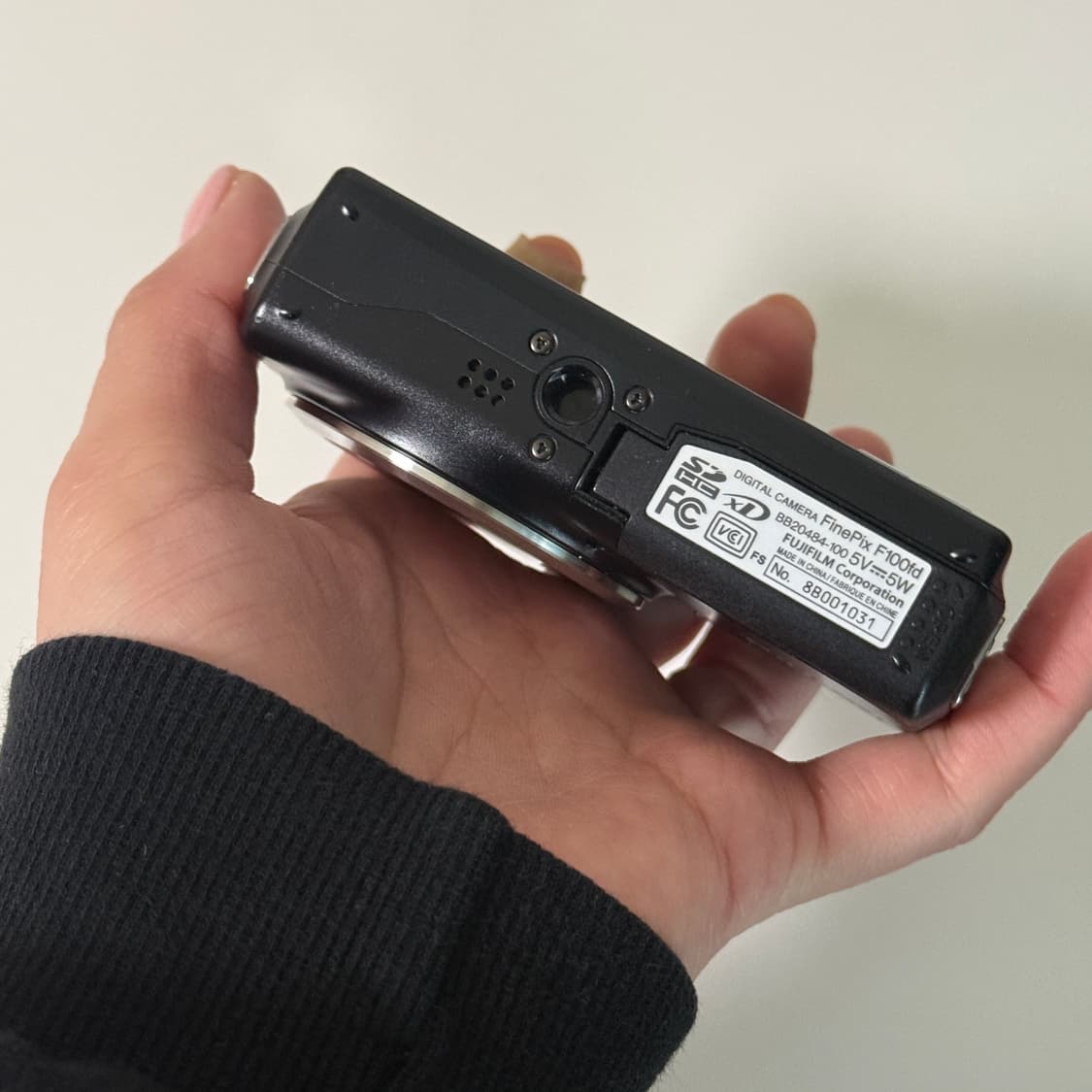 후지필름 파인픽스 F100 빈티지 디카 디지털카메라 블랙 상품이미지6