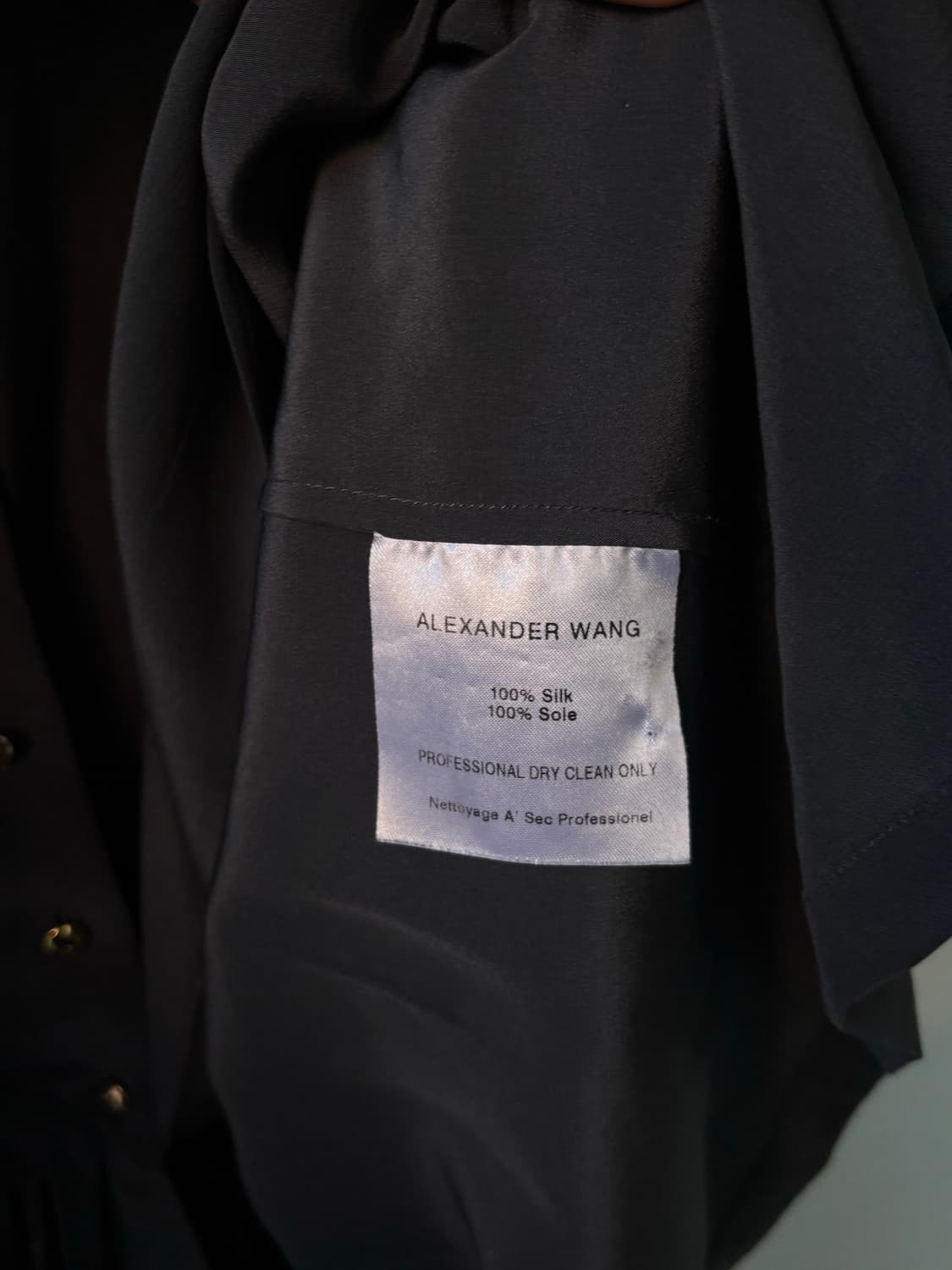 알렉산더왕 실크 체인 블라우스 상품이미지6