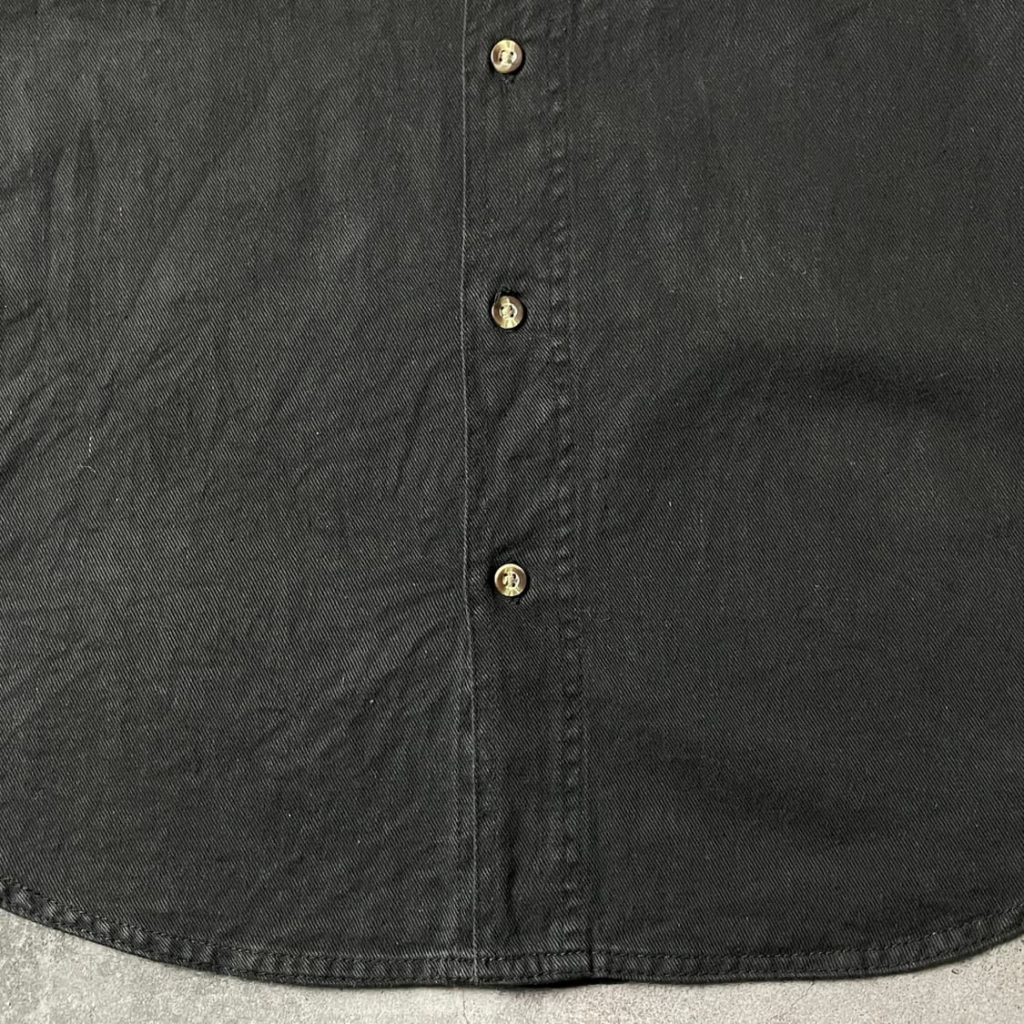 SIERRA PACIFIC 시에라퍼시픽 블랙 코튼 셔츠 A00674 상품이미지4