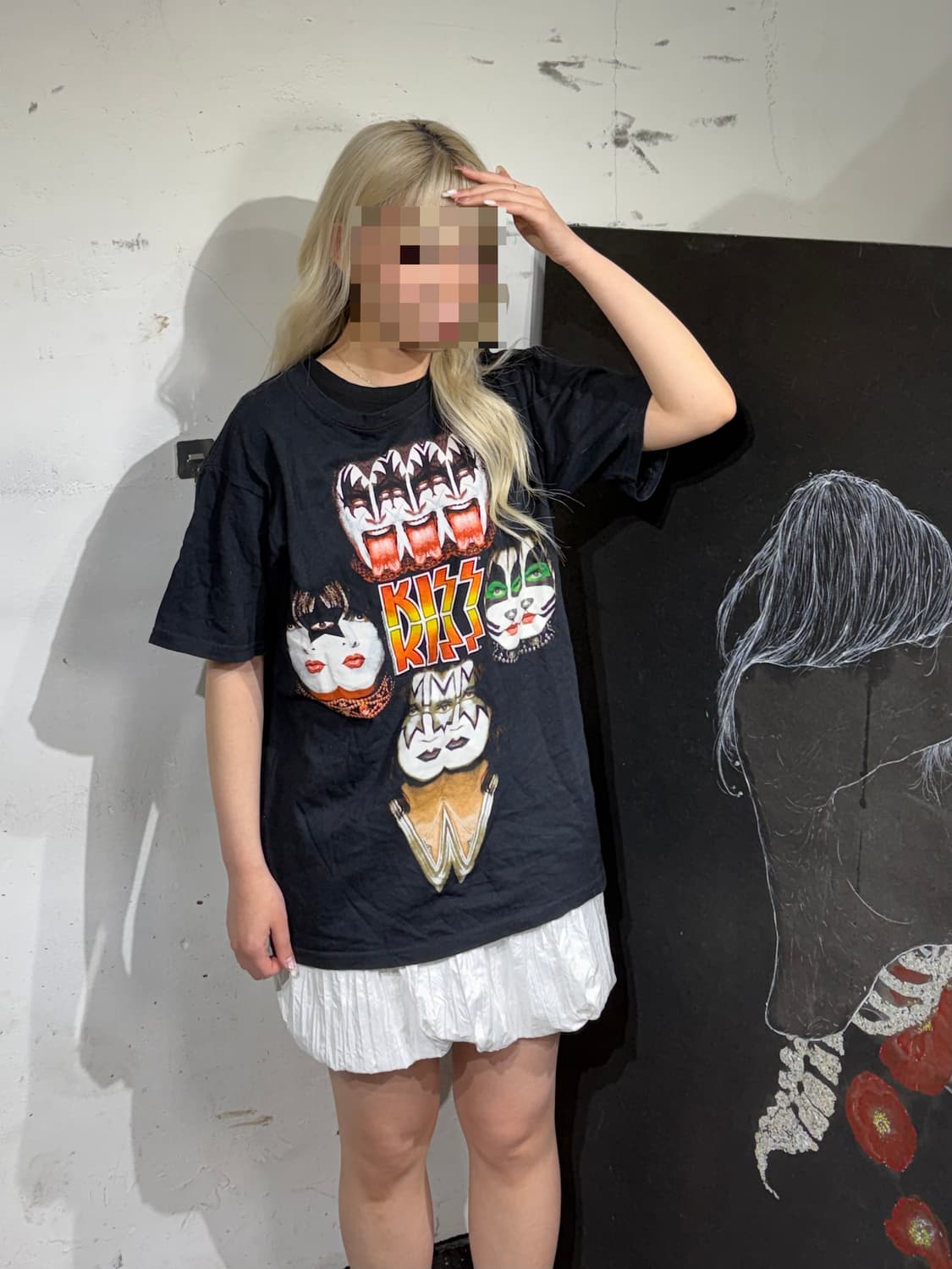 Kiss 밴드 락 티셔츠 그래픽 반팔티 상품이미지1