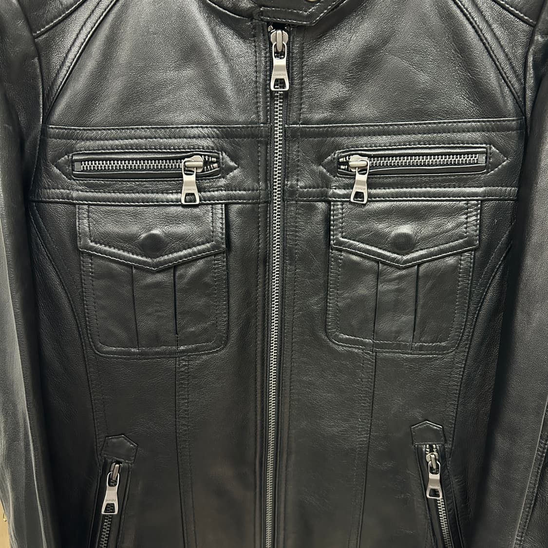 카레라 양가죽 싱글 라이더 자켓 상품이미지4