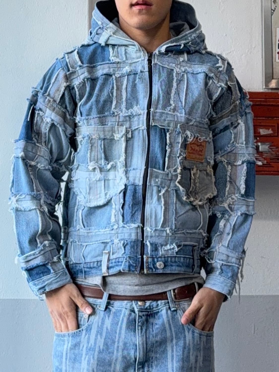 리바이스 커스텀 데님 후드 자켓 상품이미지1