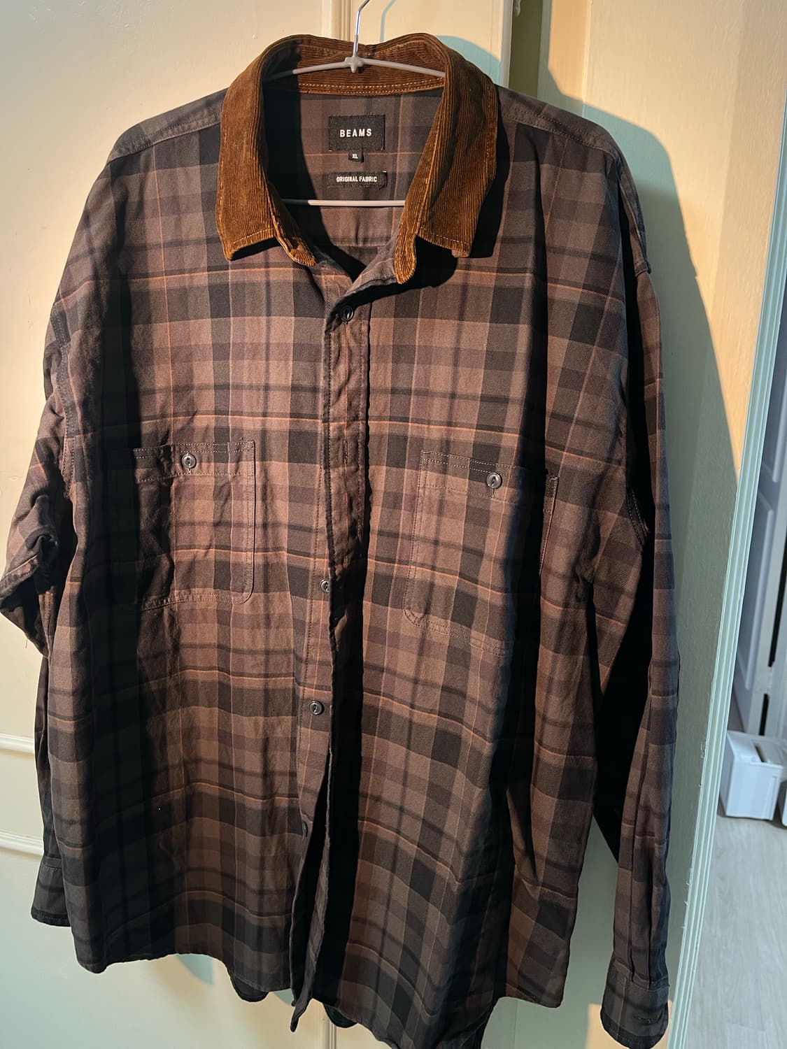 BEAMS Check Work Shirt XL사이즈 상품이미지2