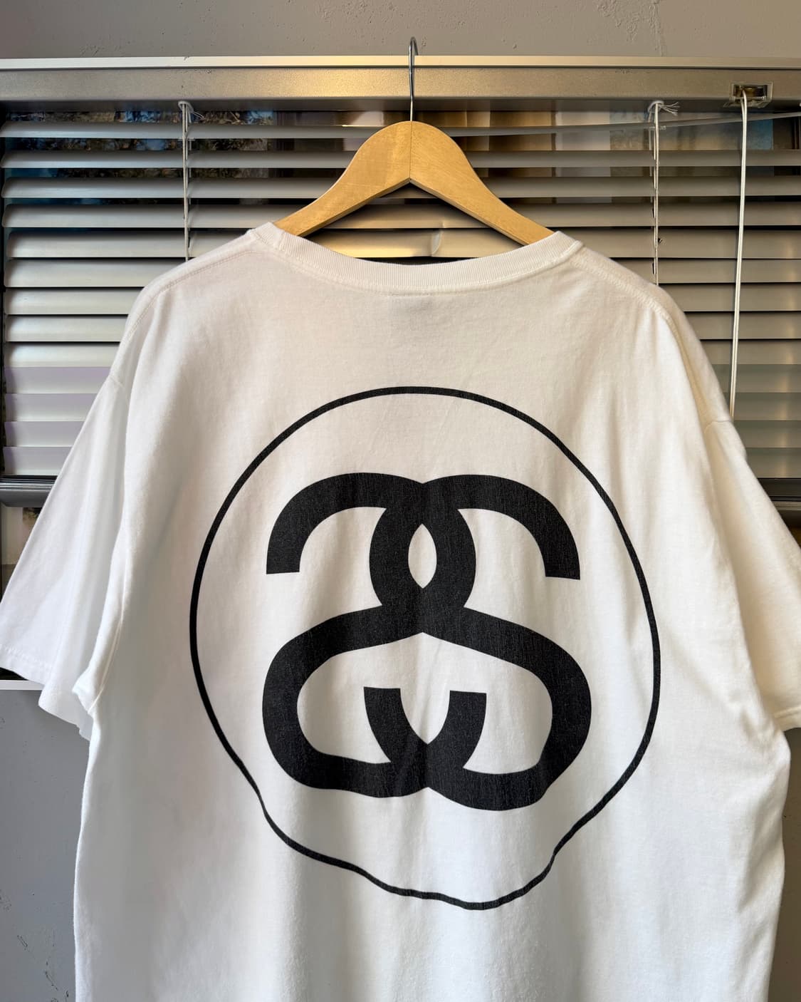 Stussy big link short sleeve white 상품이미지3