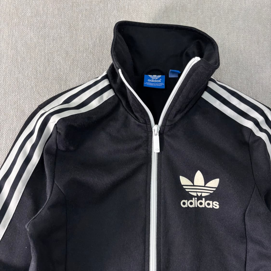 W 90 아디다스 유로파 블랙 트랙탑 져지 상품이미지2