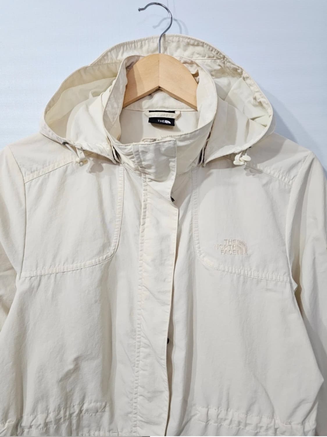 노스페이스 여성 후드 자켓 아이보리 95 상품이미지2