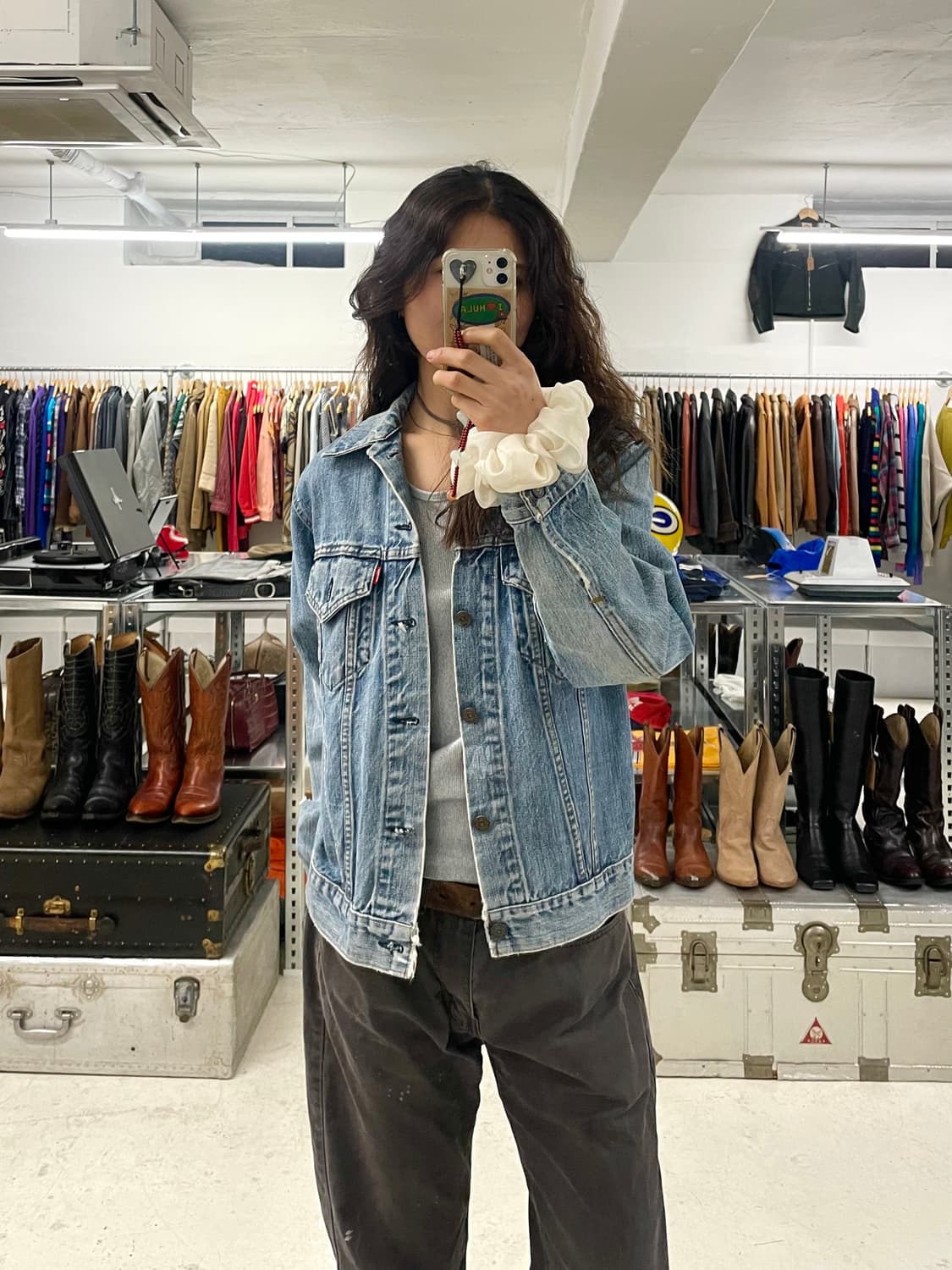 70s LEVI'S USA denim jacket 리바이스 70년대 데님 상품이미지9