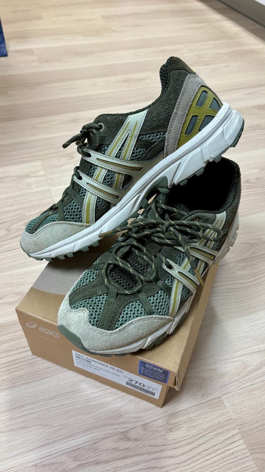 아식스 젤 소노마 15-50 리첸 그린 270mm 상품이미지1