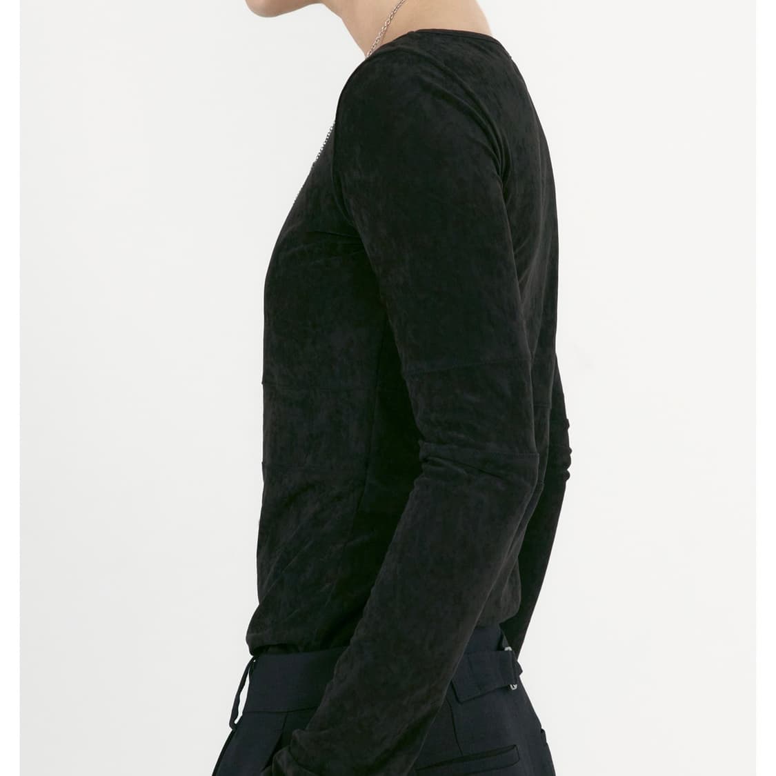 Low classic 벨벳 코르셋 탑 상품이미지4