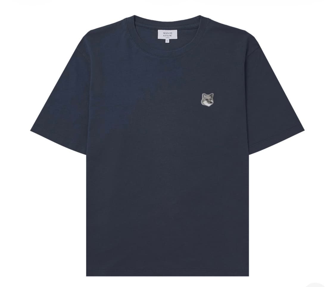 (새상품/XL)메종키츠네 그레이 폭스 헤드 컴포트 티셔츠 상품이미지2