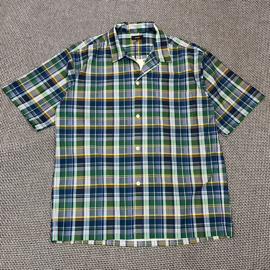 BEAMS 하프셔츠(M) 상품이미지1