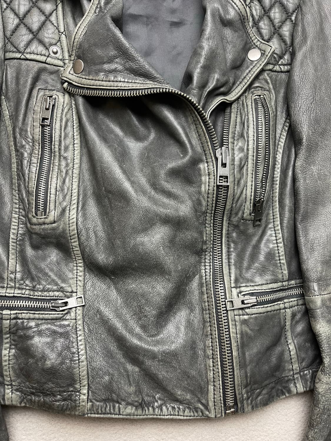 [8] all saints 올세인츠 가죽자켓 - 라이더자케 (여성) 상품이미지9