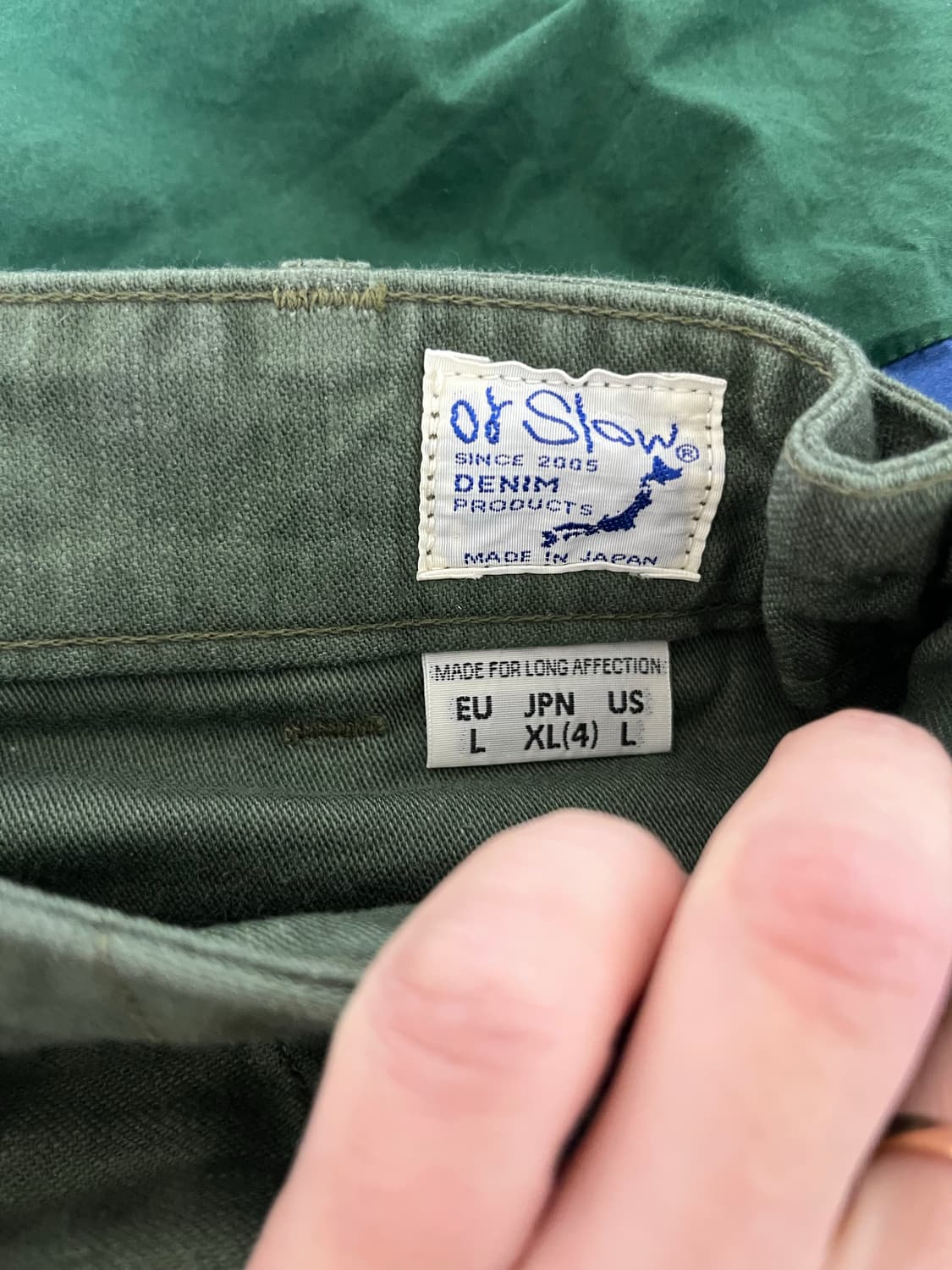 [판매] orlow 퍼티그팬츠 4사이즈 상품이미지6