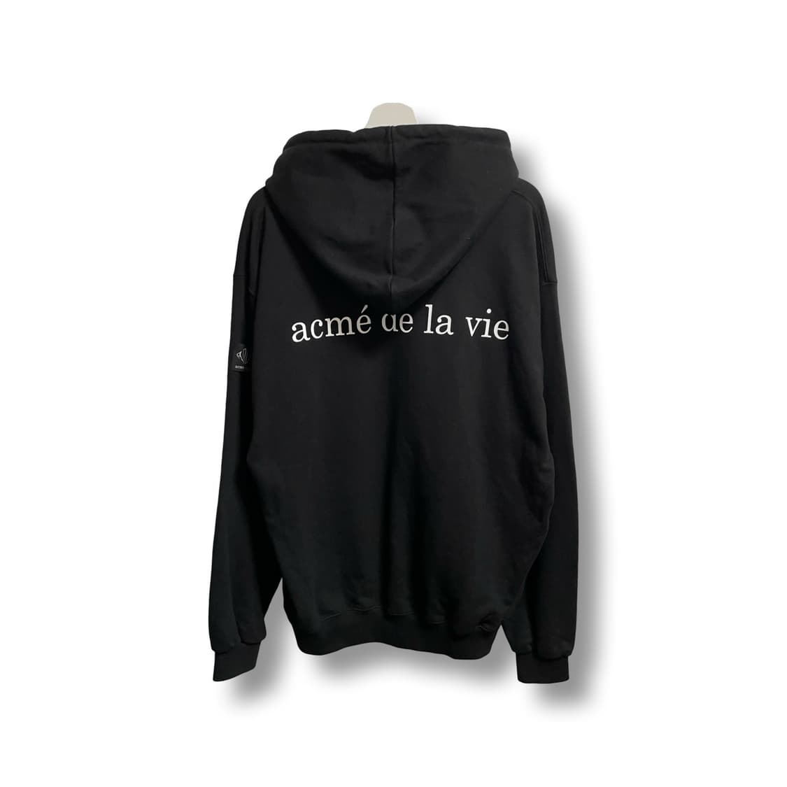 [1] 아크메드라비 아기 프린팅 후드티 블랙 상품이미지5