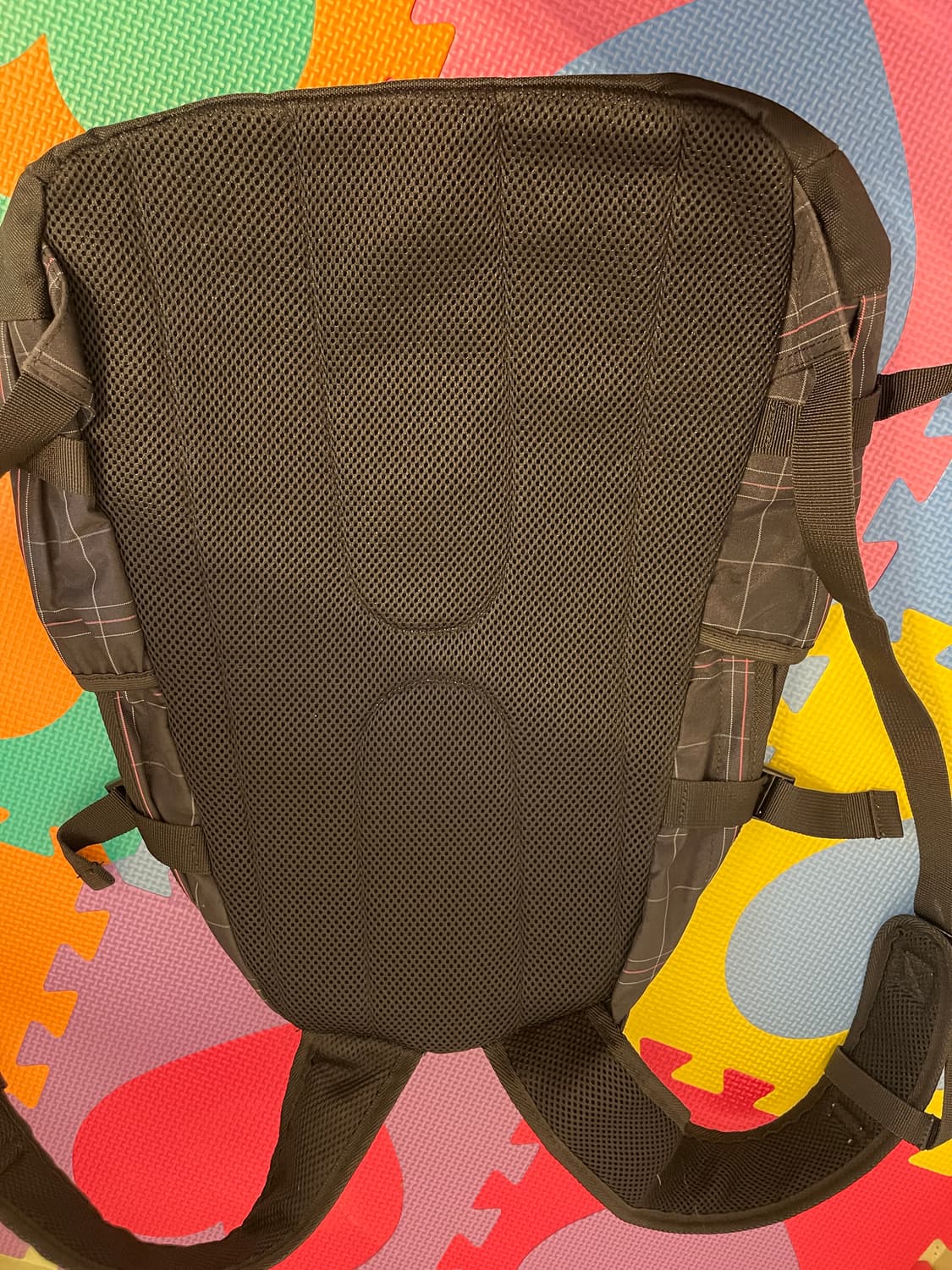 ✔️블랙핑크 체크패턴 백팩 💕 상품이미지7