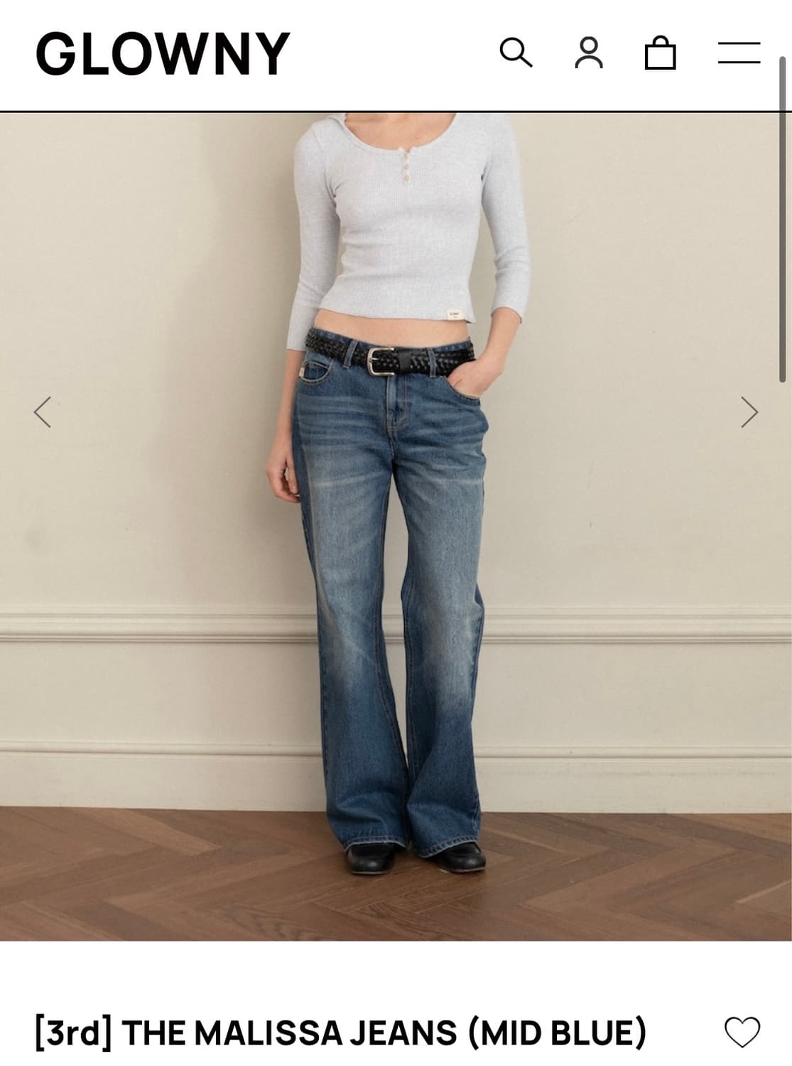 글로니 마리사 데님 진 팬츠 the malissa jeans 상품이미지1