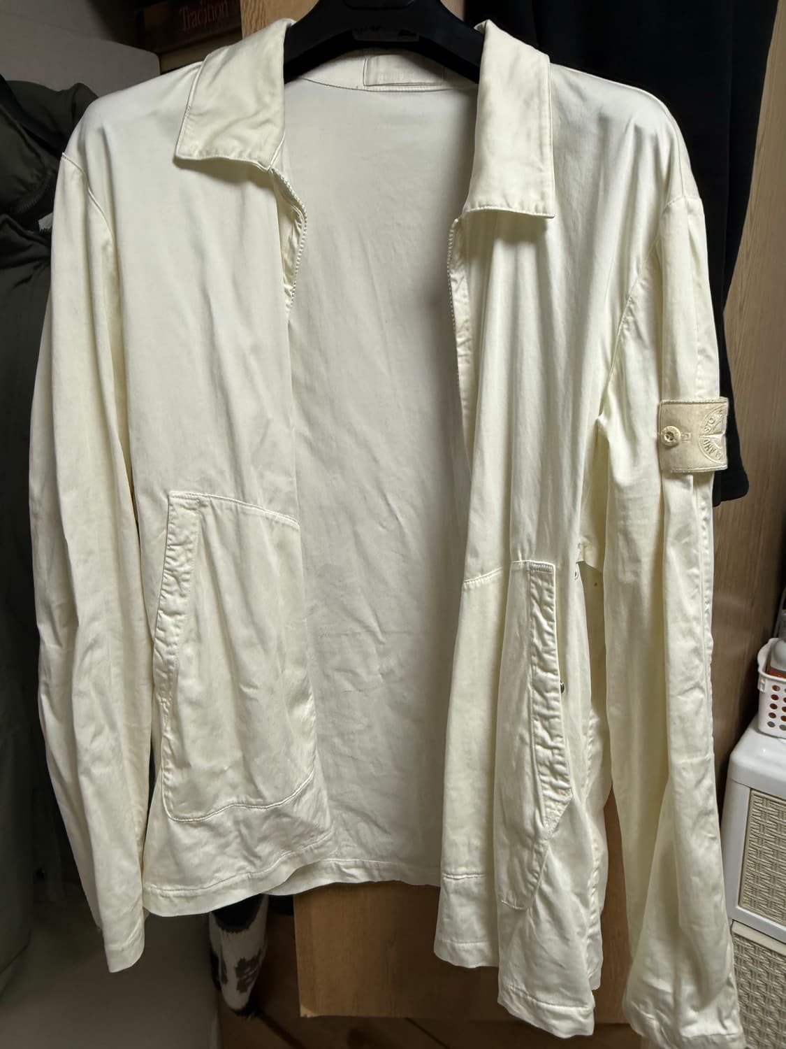 스톤아일랜드 고스트피스 오버셔츠 상품이미지1