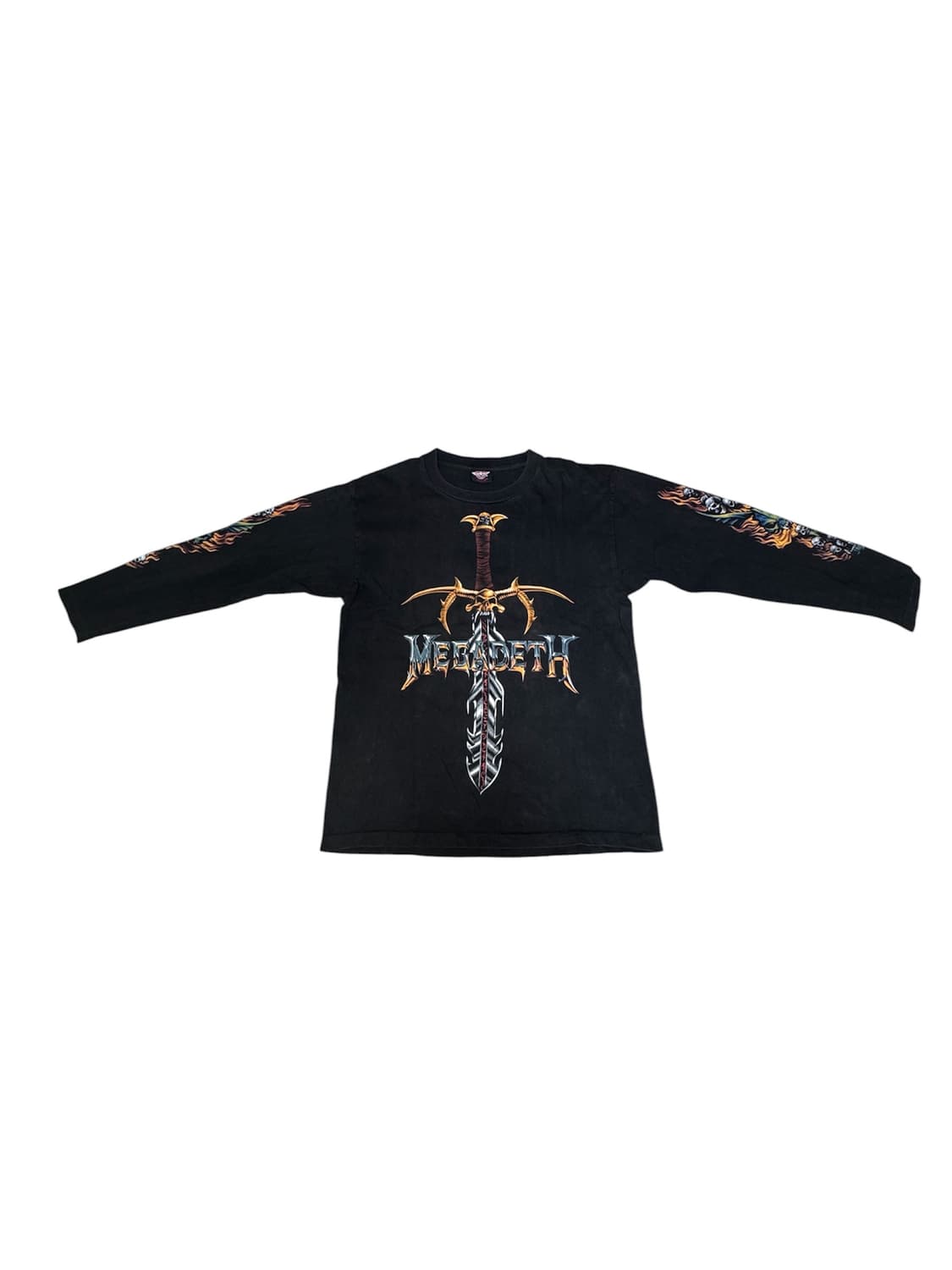 빈티지 00s 메가데스 MEGADETH 부틀렉 롱슬리브 L 상품이미지3
