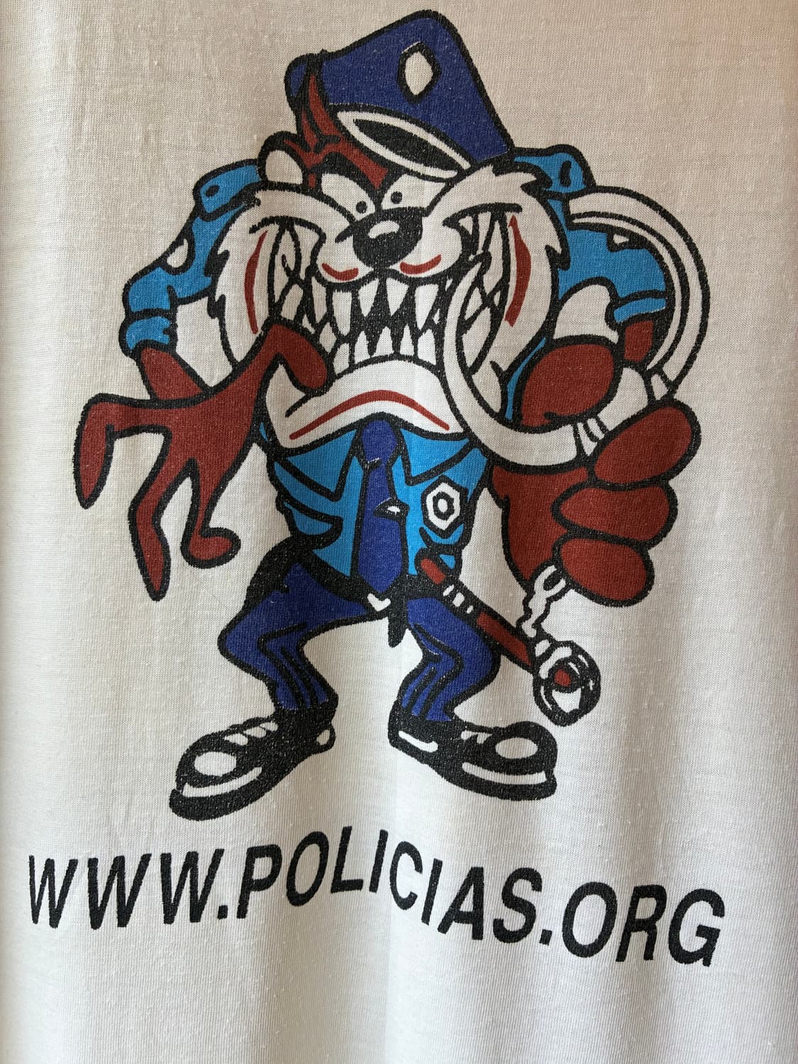 90’s Vintage “POLICIAS” Pocket Tee 상품이미지7