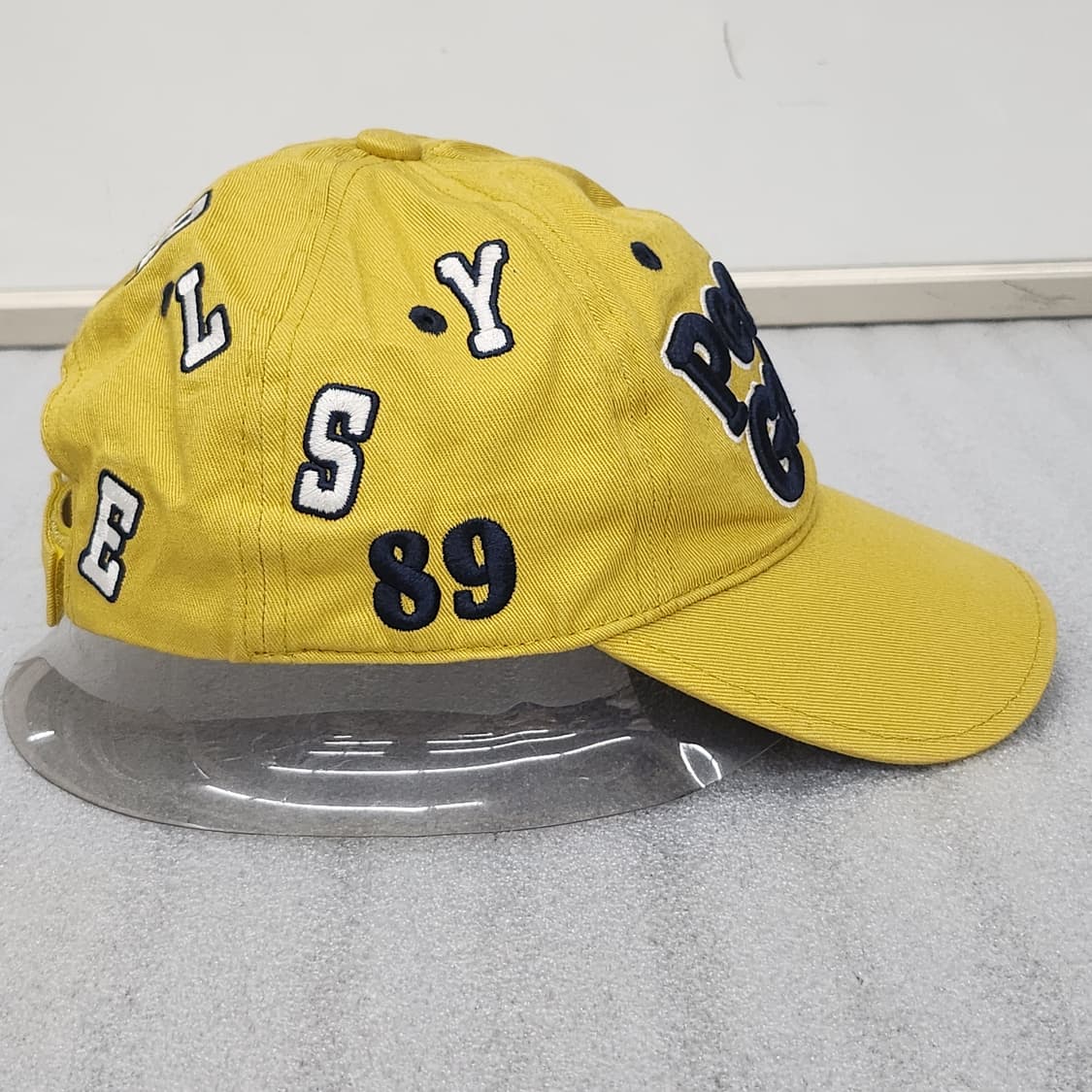 파리게이츠 골프볼캡 옐로우 프리사이즈. 상품이미지3