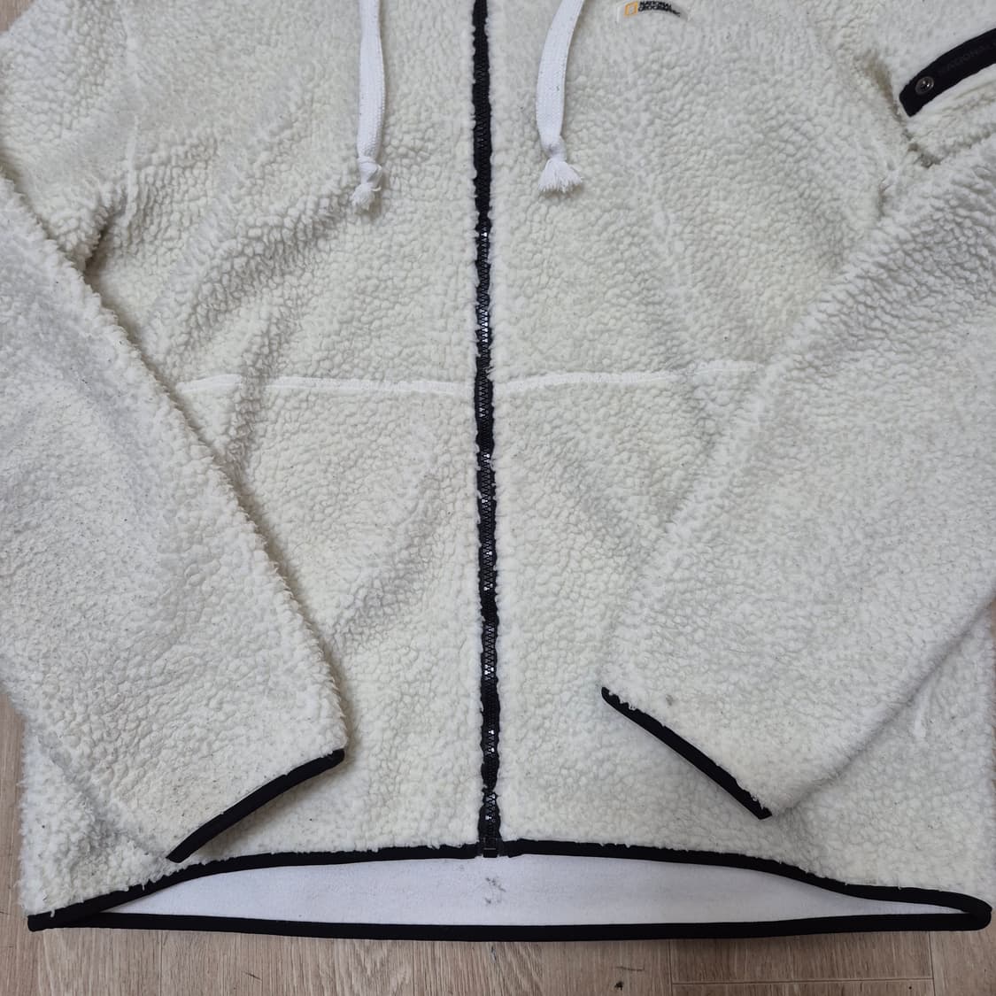 내셔널지오그래픽 사이드와펜 후드 후리스 자켓 상품이미지3