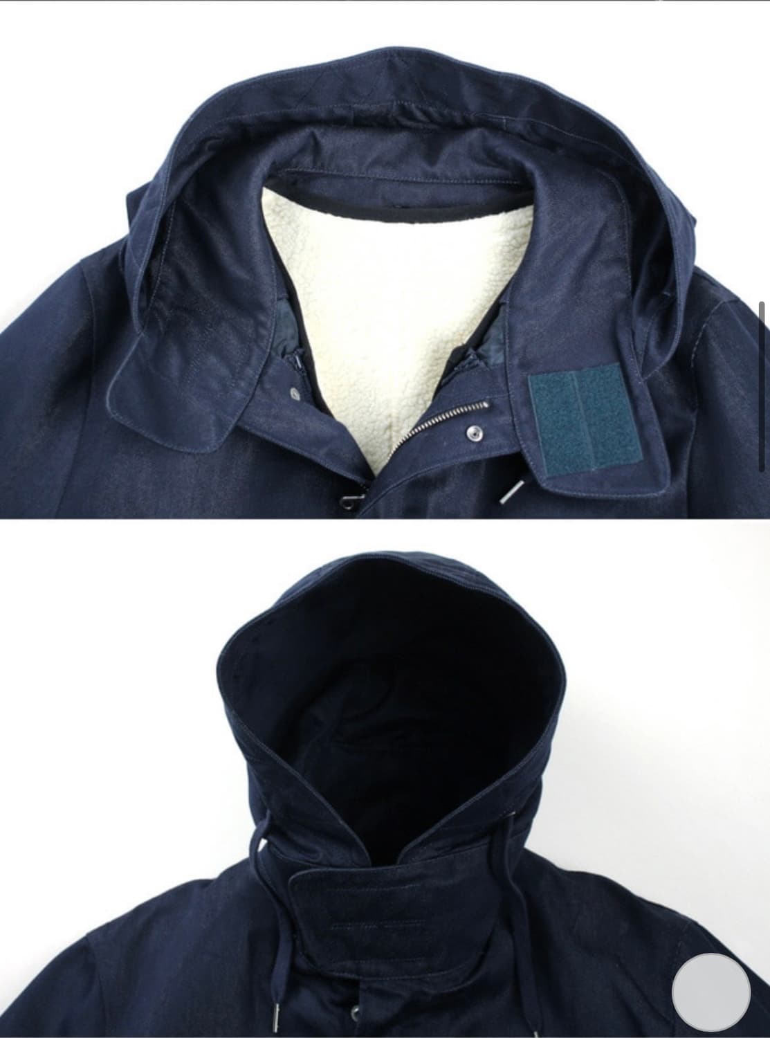 유나이티드 에로우즈 데님 모즈 자켓 (코트) 상품이미지3