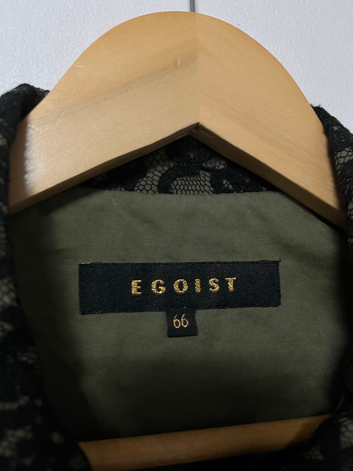 66 EGOIST 에고이스트 야상 자켓 정품 상품이미지4