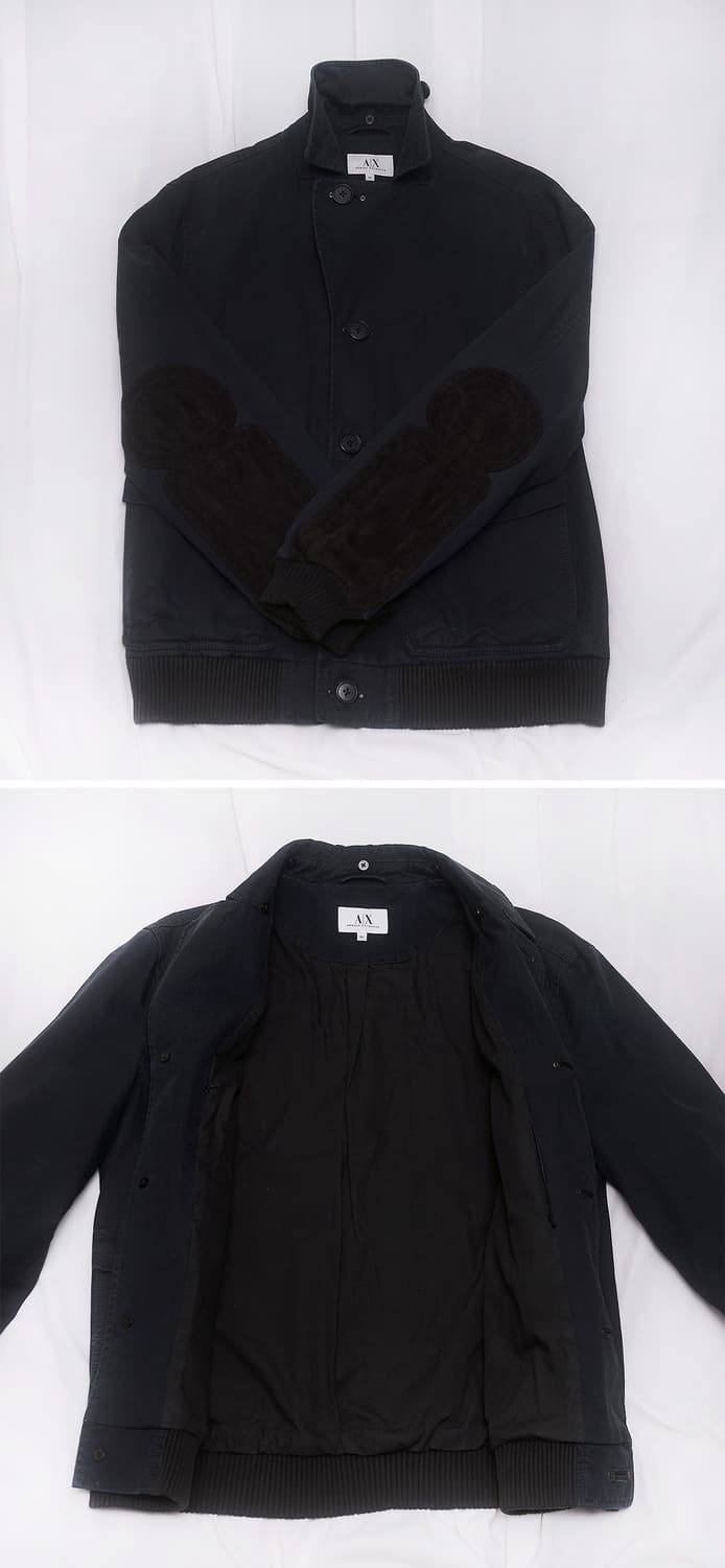 아르마니 (AX) 피그먼트 워싱 코튼 캐쥬얼 워크자켓 (M / 100) 상품이미지3