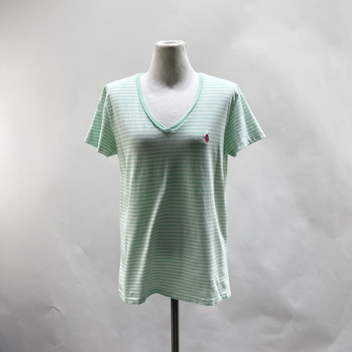 랄프로렌 여성반팔티셔츠 브이넥 L 상품이미지1