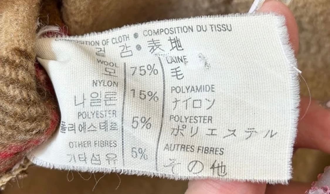 글로버올 80‘s 잉글랜드 더플코트 베이지 XL 상품이미지6