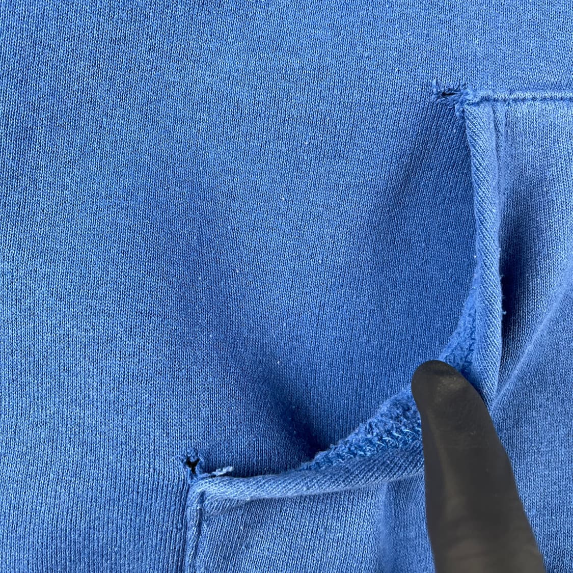 70s 올드 러셀 애슬래틱 후드집업 다크블루 상품이미지8