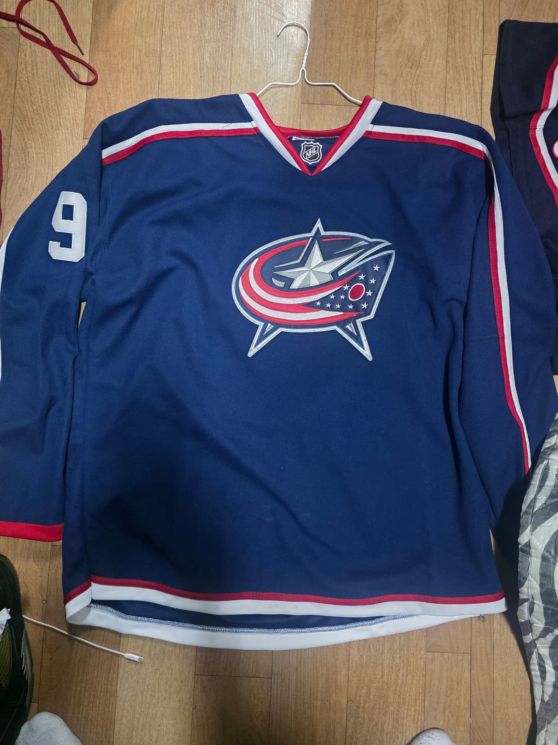 콜럼버스 블루 재킷 하키 져지 상품이미지1