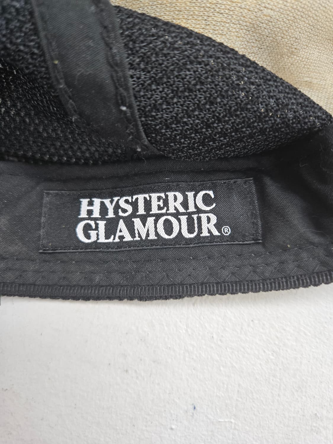 히스테릭 글래머 블랙 볼캡 모자 상품이미지6