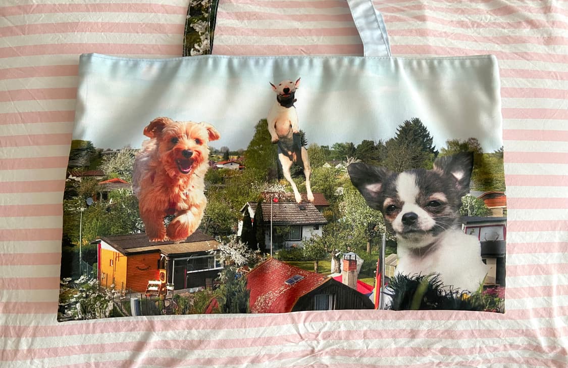 인앤양인하모니 I LOVE DOGS(color) 가방 상품이미지2