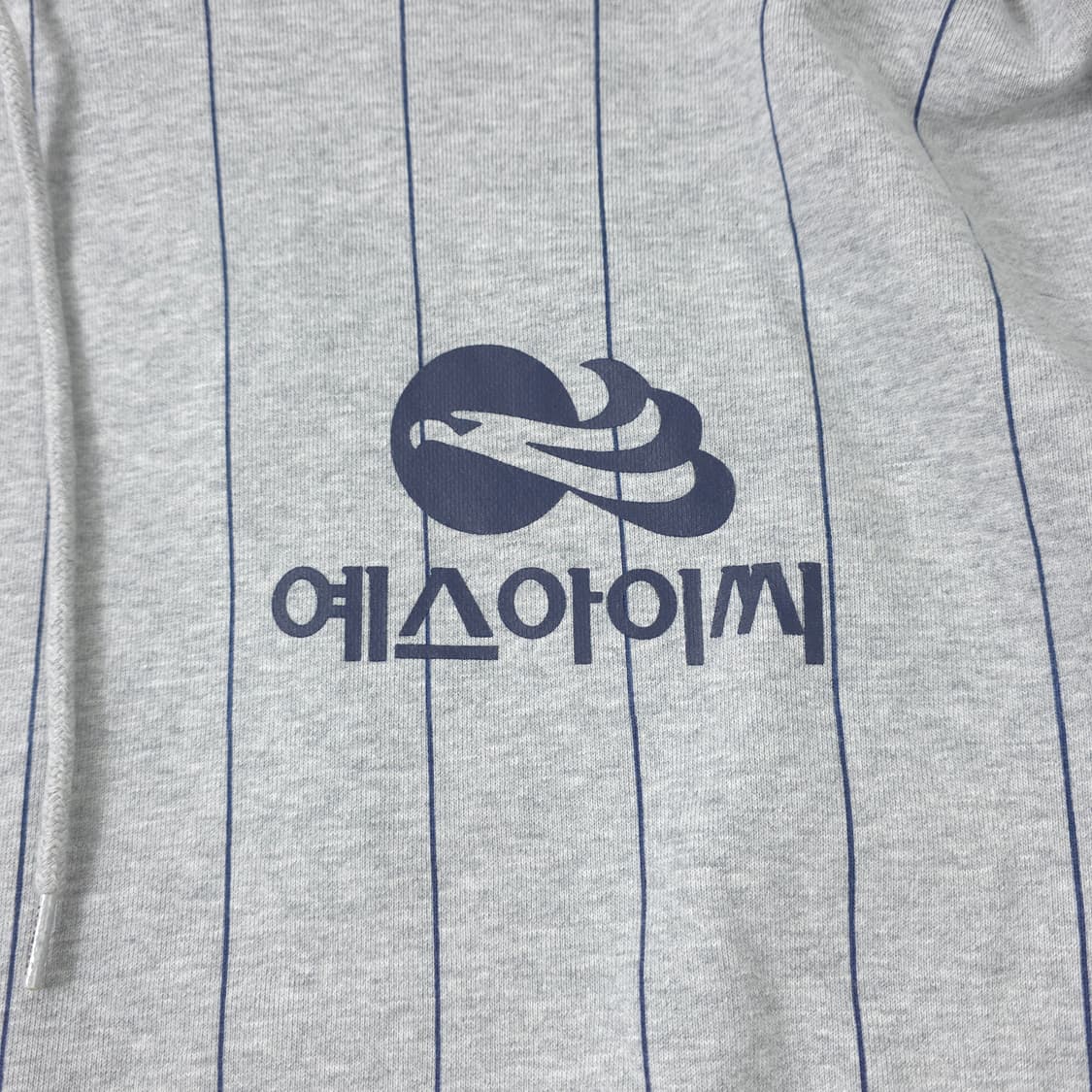 예스아이씨x한화이글스 코튼 후드티 그레이 (XL) 상품이미지4