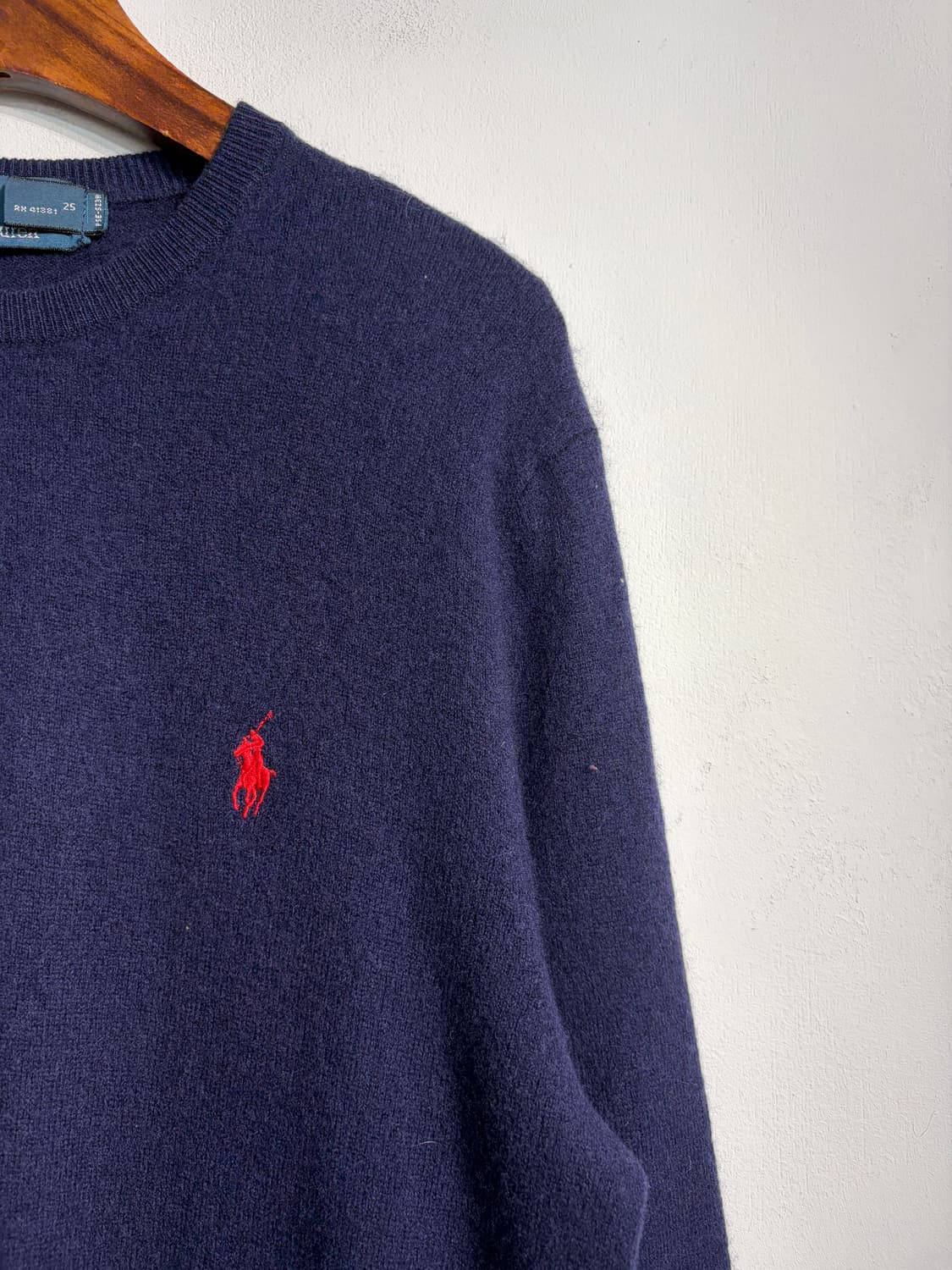 Polo 폴로 랄프로렌 wool 100% 니트 m 상품이미지4