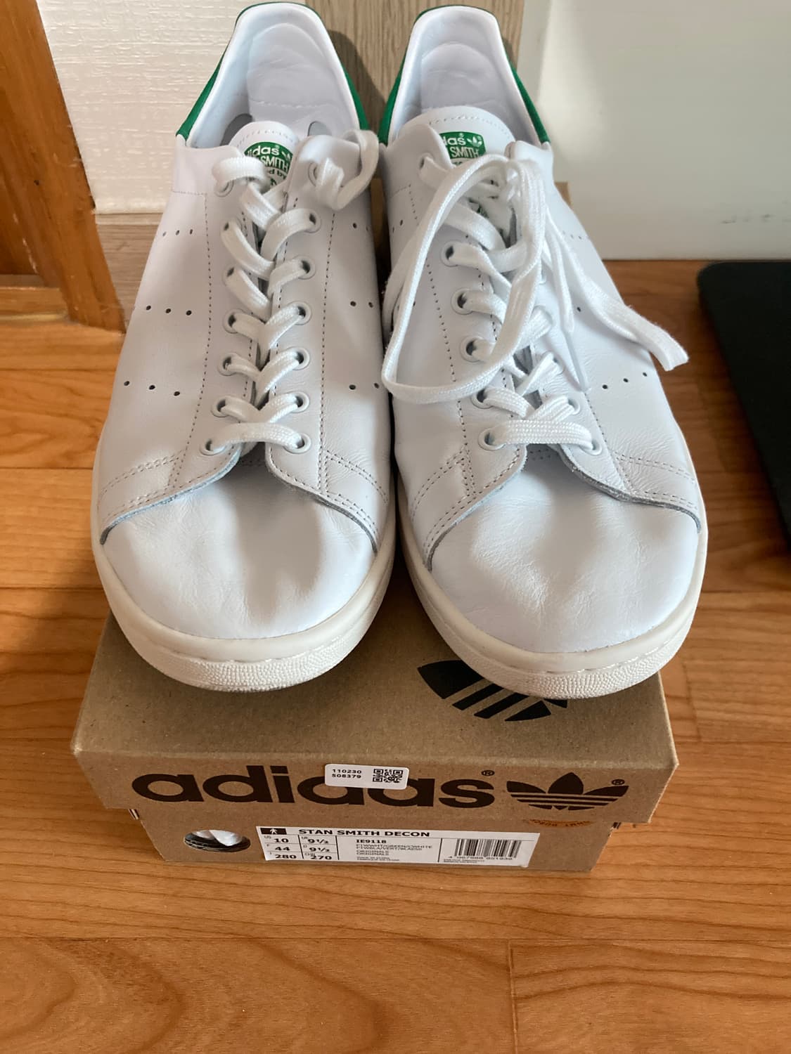 (280) 아디다스 스탠 스미스 데콘 클라우드 화이트 그린 상품이미지4
